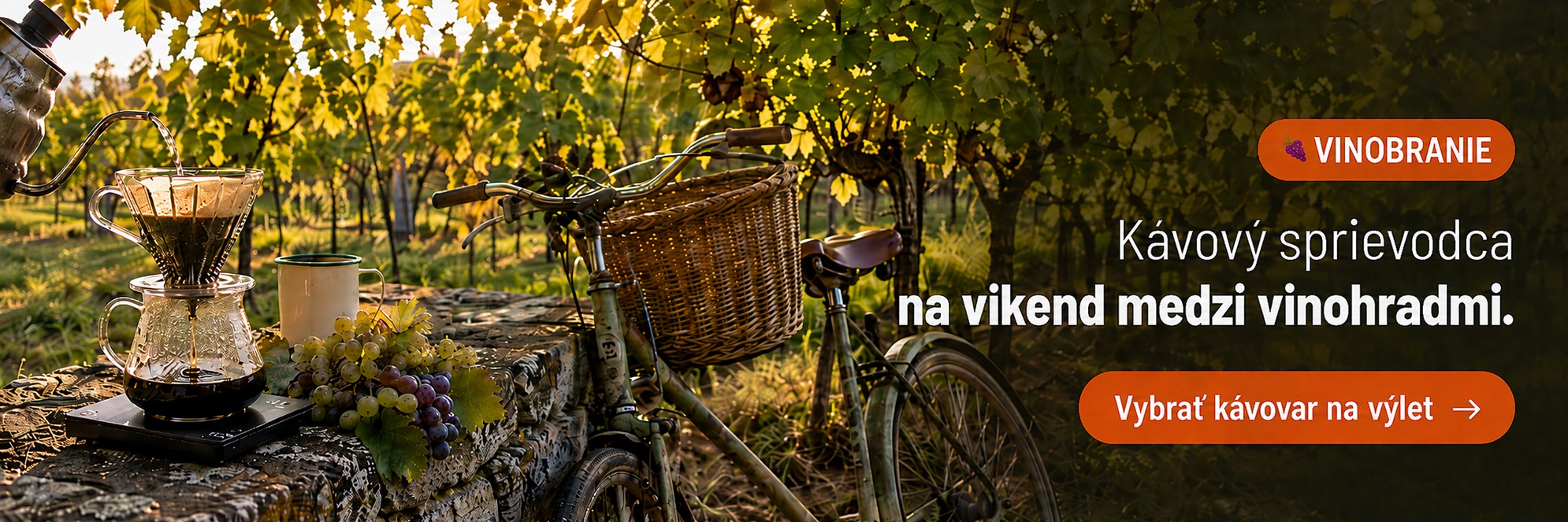 Oberačky a vinobranie s kávou